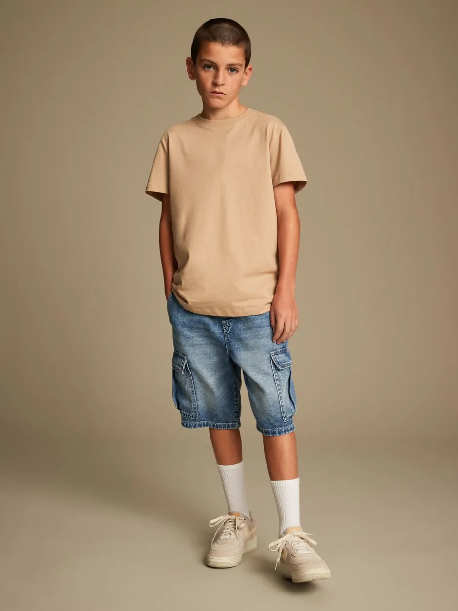 Shorts|Next - Cargoshort (3-16jr) Blauw