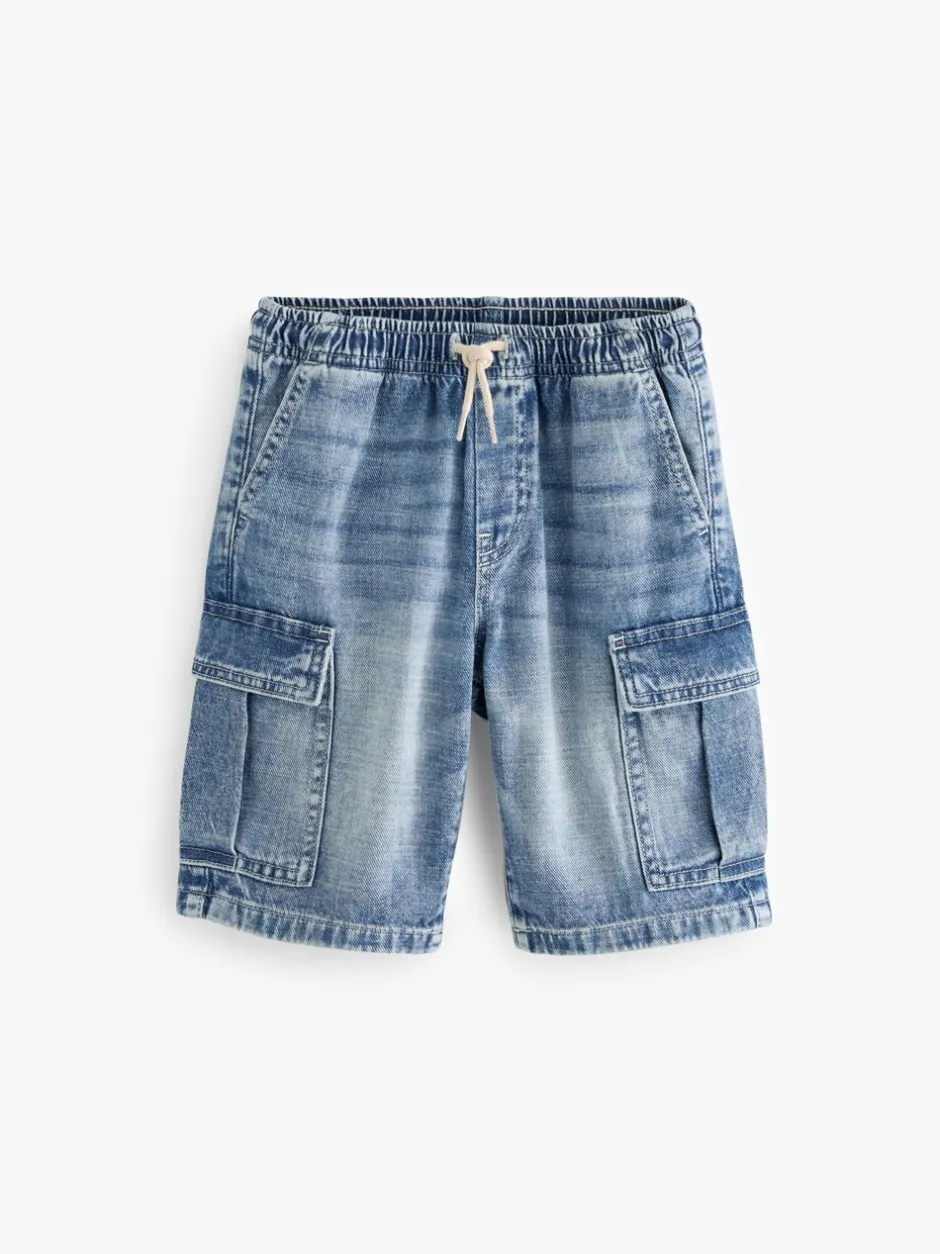 Shorts|Next - Cargoshort (3-16jr) Blauw
