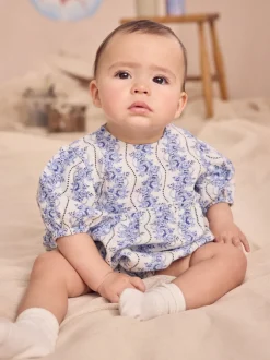 Rompertjes En Tuinbroeken|Next Blauw - Cath Kidston Baby Rompertje