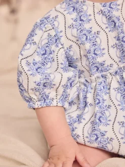 Rompertjes En Tuinbroeken|Next Blauw - Cath Kidston Baby Rompertje