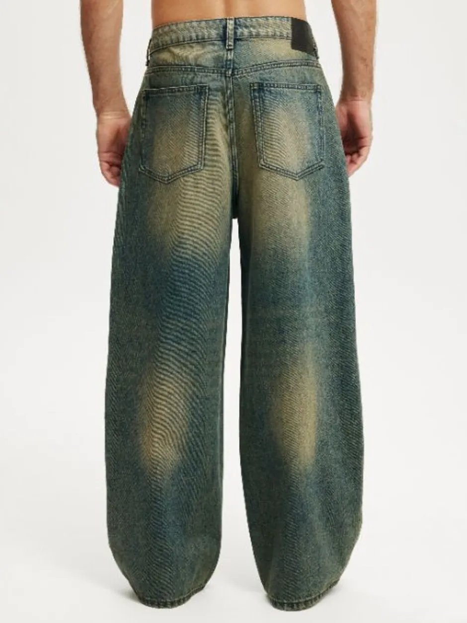 Jeans*Cotton On Blauw - Super Baggy Jeans