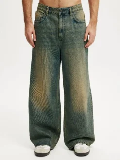 Jeans*Cotton On Blauw - Super Baggy Jeans