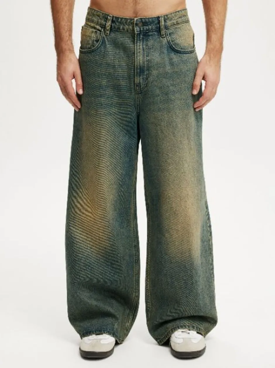 Jeans*Cotton On Blauw - Super Baggy Jeans