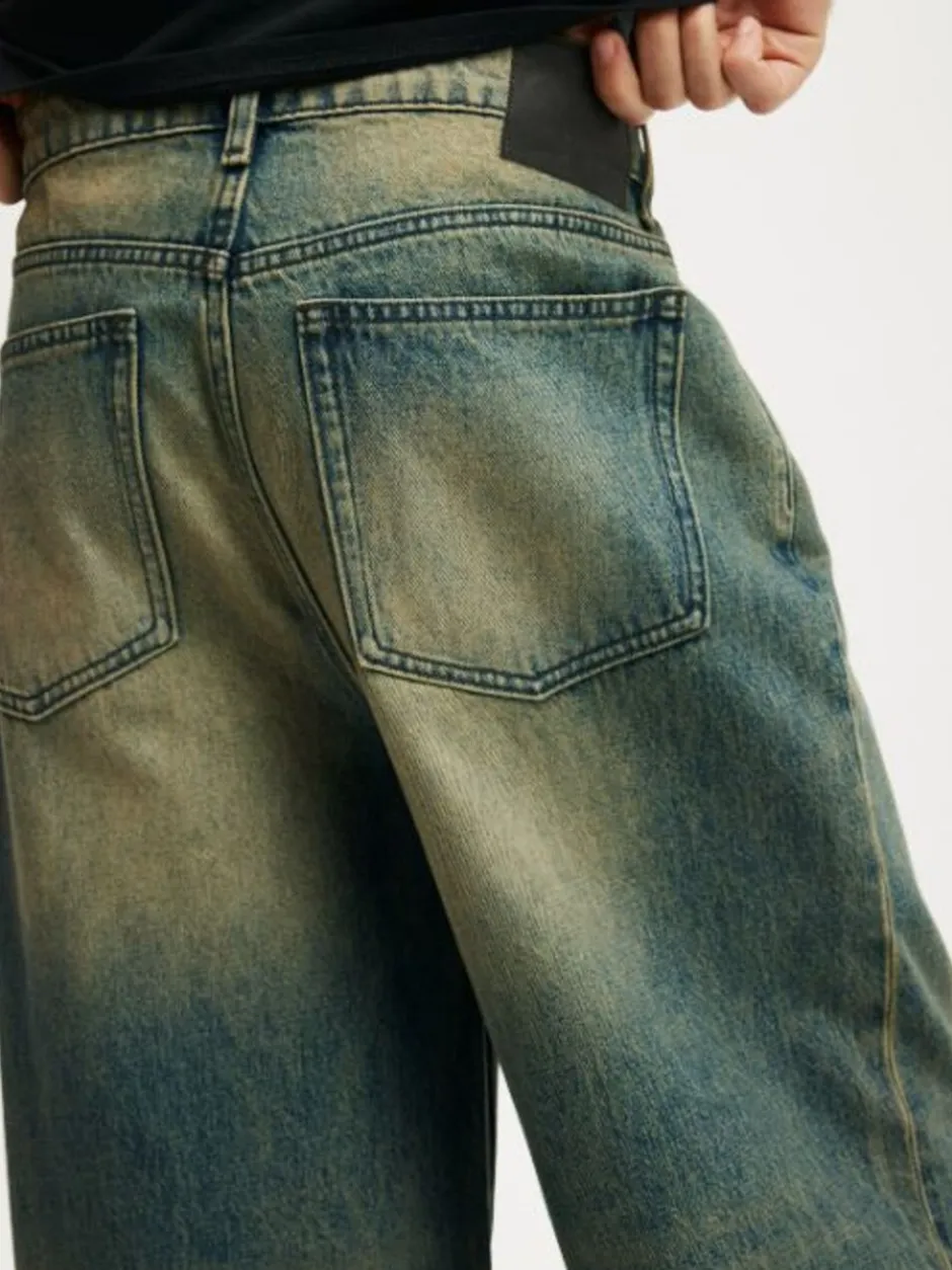 Jeans*Cotton On Blauw - Super Baggy Jeans