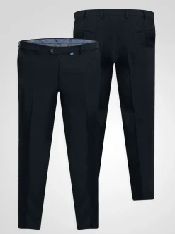Formele Broek|D555 - MAX Xtenda Waist Trousers Blauw