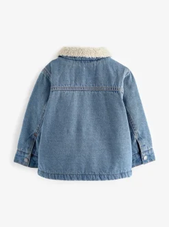 Jassen, Jacks En Kinderwagenpakjes|Jassen En Jacks*Next Blauw - Denim jack (3 mnd-10 jr)