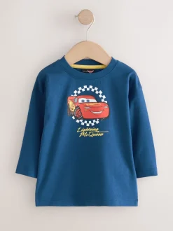 T-Shirts|Tops*Next - Disney Cars Long Sleeve T-Shirt (9mths-8yrs) Blauw