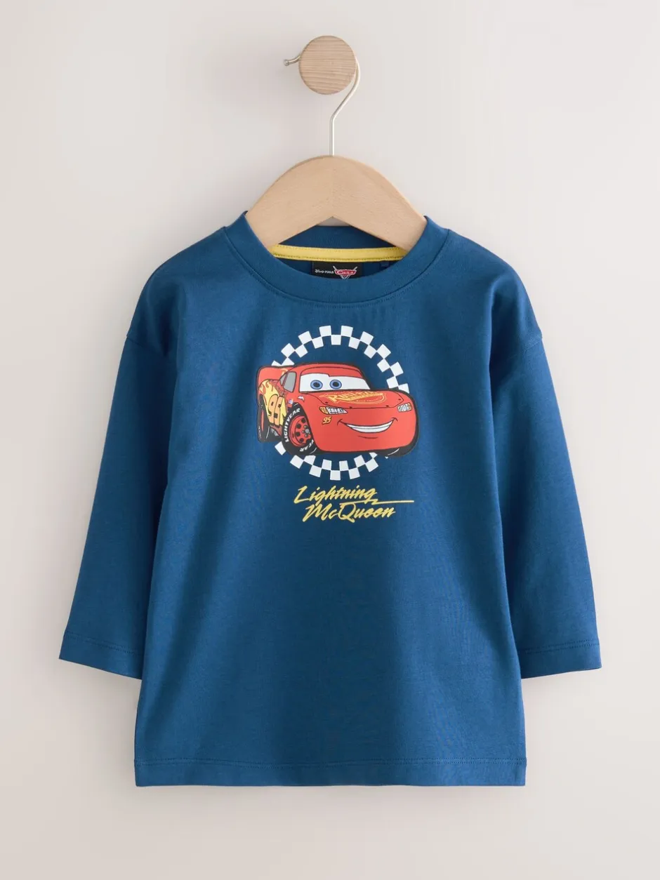 T-Shirts|Tops*Next - Disney Cars Long Sleeve T-Shirt (9mths-8yrs) Blauw
