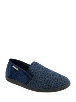 Pantoffels|Dunlop - dubbele inzet Volle pantoffels Blauw