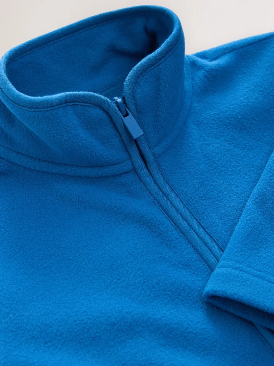 Schoolkleding|Schoolkleding*Next - Fleece jack met rits en zakken (3-16 jr) Blauw