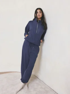 Loungewear|Leggings En Joggingbroeken*Next - Fleece joggingbroek Blauw