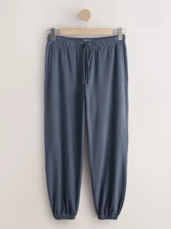 Loungewear|Leggings En Joggingbroeken*Next - Fleece joggingbroek Blauw