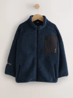 Jassen En Jacks|Sweaters En Hoody´S*Next - Fleecejack met ritssluiting (3-16jr) Blauw