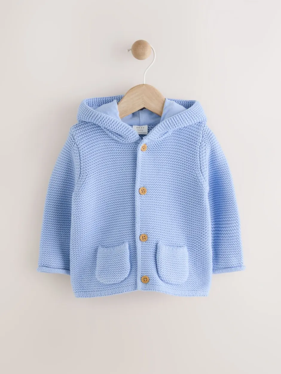Truien En Breisels*Next Blauw - Gebreid babyvest (0 mnd- 2 jr)