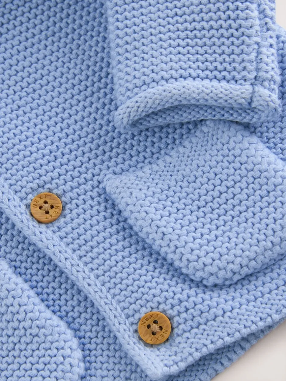 Truien En Breisels*Next Blauw - Gebreid babyvest (0 mnd- 2 jr)