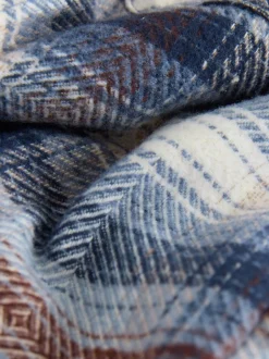 Jassen, Jacks En Kinderwagenpakjes|Jassen En Jacks*Next - Geruite shacket met borgvoering (3mnd -7jr) Blauw