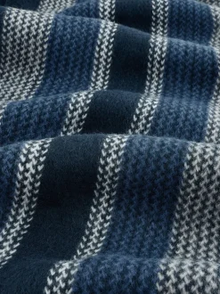 Mutsen, Sjaals En Handschoenen*Next - Gestreepte gebreide sjaal Blauw