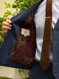 Vesten|Next - Gilet van getextureerde wolmix Blauw