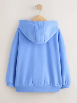 Sweaters En Hoody´S|Next Blauw - Hoodie met doorlopende rits (3-16 jr)