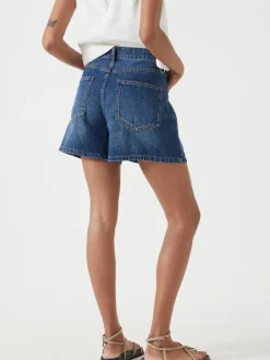 Shorts*Hush - Larissa Denim Shorts Blauw