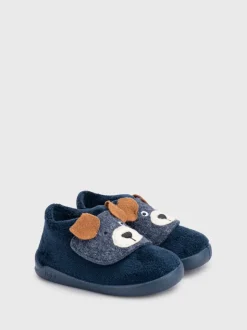 Pantoffels|Pantoffels*Igor - Homie Character Slippers. Blauw