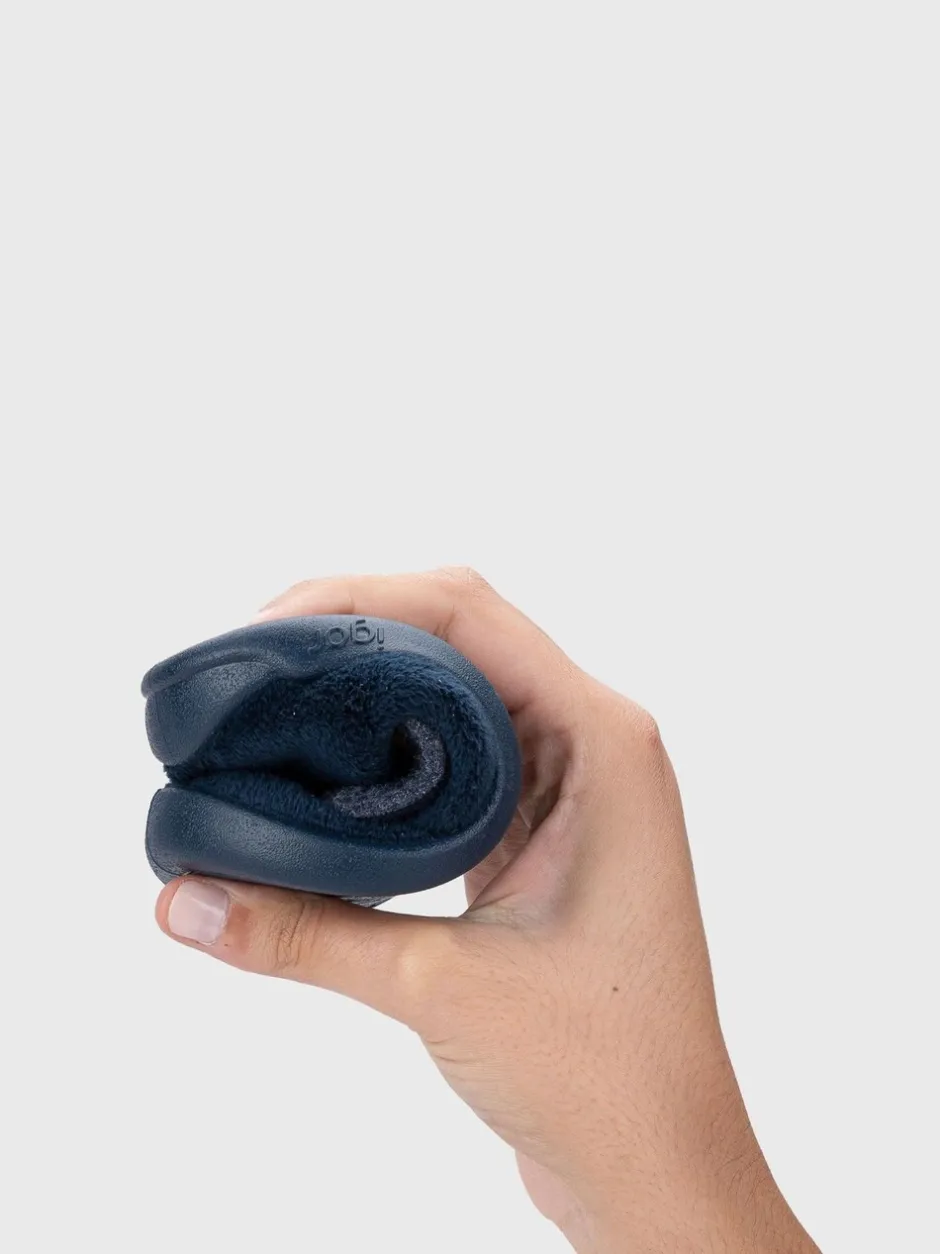 Pantoffels|Pantoffels*Igor - Homie Character Slippers. Blauw