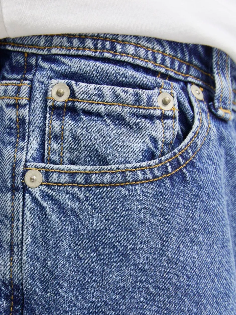 Jeans*JACK & JONES JUNIOR - Chris Relaxed Fit Jeans Blauw