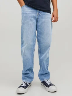 Jeans*JACK & JONES JUNIOR - Chris Relaxed Fit Black Jeans Blauw