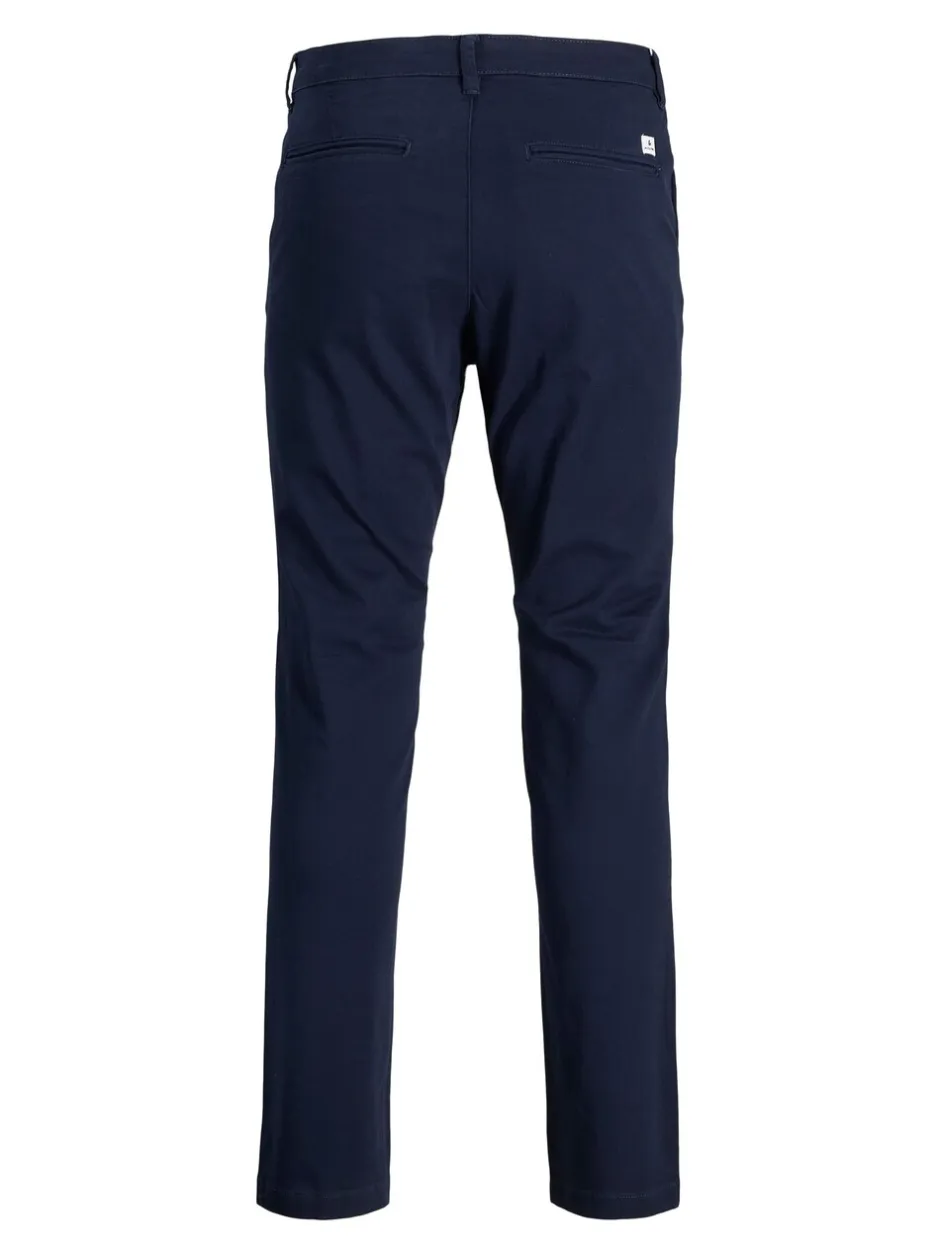 Broeken En Chino's|JACK & JONES - slim-fit chino Blauw