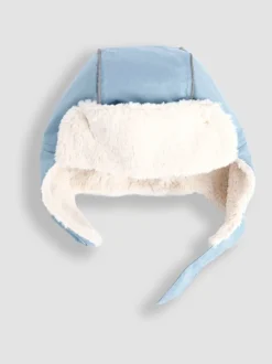 Mutsen, Handschoenen En Sjaals|Jojo Maman Bébé - Trapper Hat Blauw