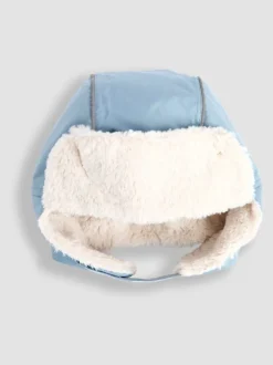 Mutsen, Handschoenen En Sjaals|Jojo Maman Bébé - Trapper Hat Blauw