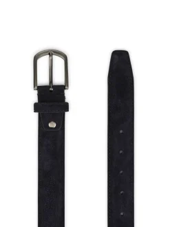 Riemen En Bretels*Jones Bootmaker - Unison Leather Belt Blauw