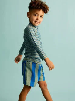 Badkleding|KIDLY by MORI - Swim Shorts Blauw