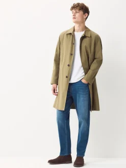 Jeans*Next Blauw - Klassieke stretchjeans met standaard taps toelopende pasvorm