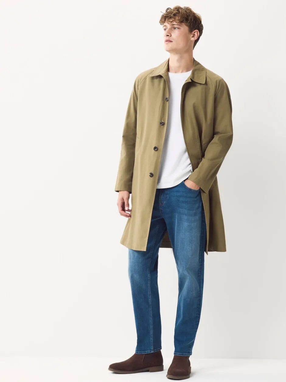 Jeans*Next Blauw - Klassieke stretchjeans met standaard taps toelopende pasvorm