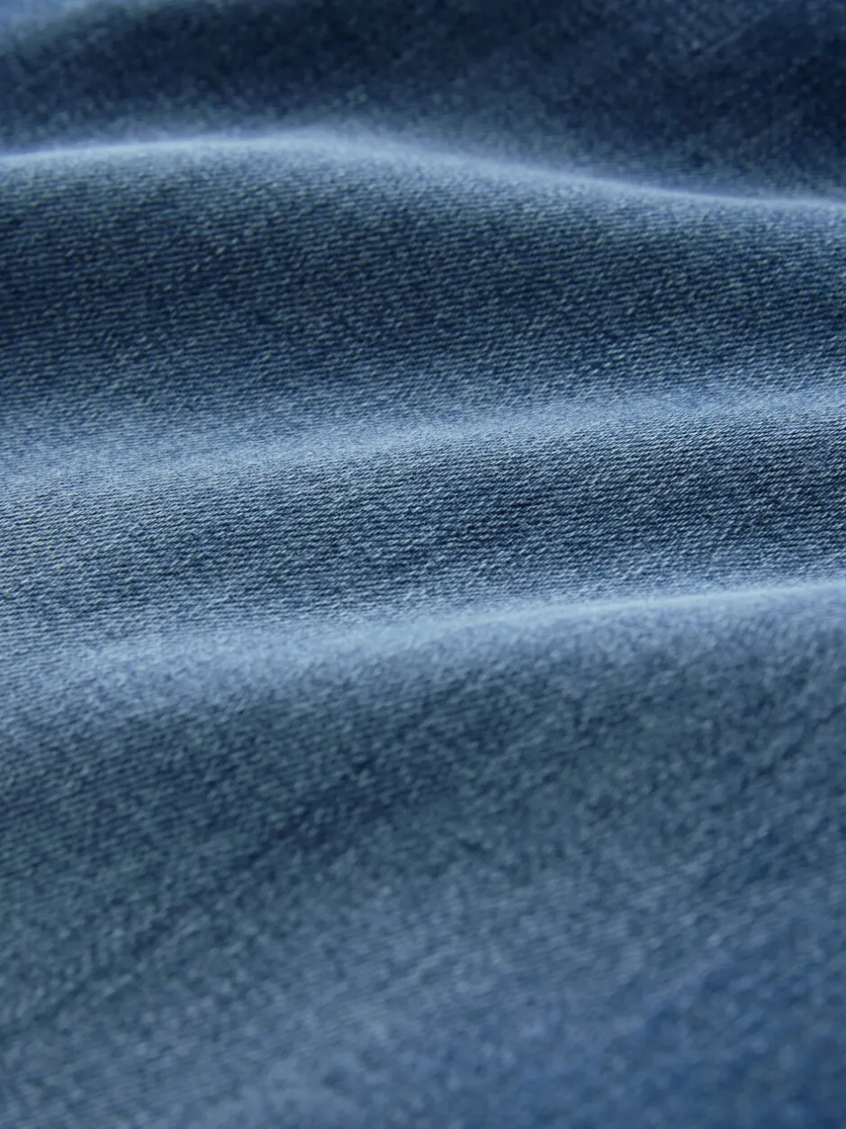 Jeans*Next Blauw - Klassieke stretchjeans met standaard taps toelopende pasvorm