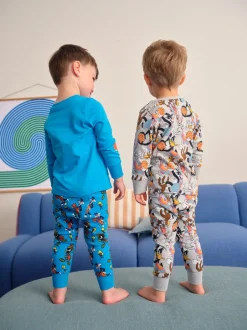 Pyjama's*Next Blauw - License Bluey Snuggle Pyjamas 2 Pack (12mths-8yrs)