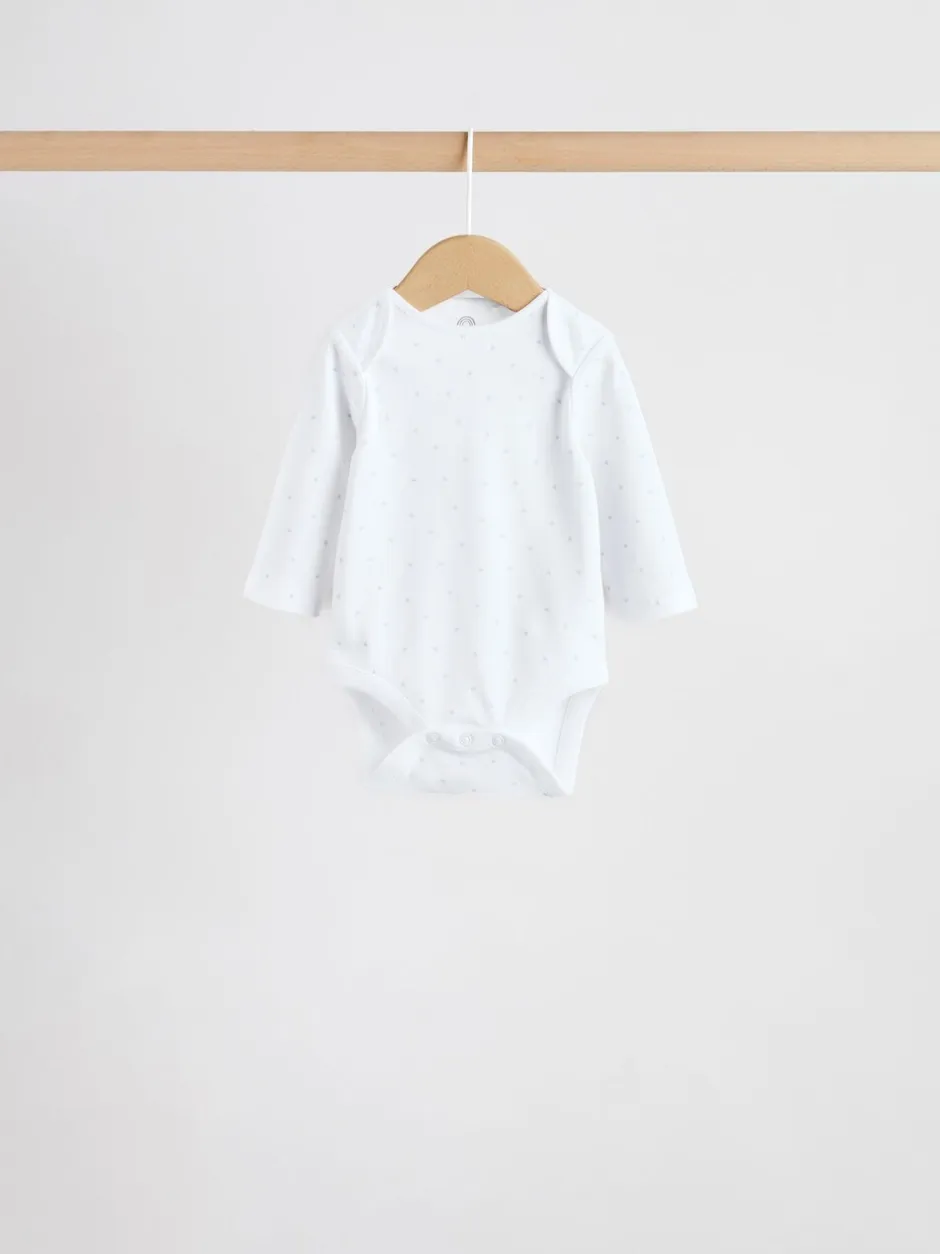 Rompertjes En Hemdjes|Rompertjes En Hemdjes*Next Blauw - Long Sleeved Baby Bear Bodysuit