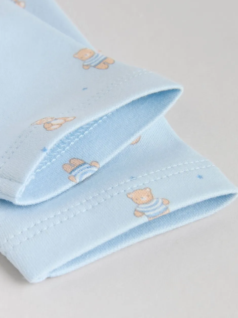 Rompertjes En Hemdjes|Rompertjes En Hemdjes*Next Blauw - Long Sleeved Baby Bear Bodysuit