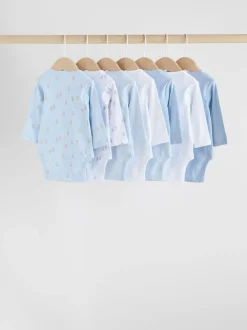 Rompertjes En Hemdjes|Rompertjes En Hemdjes|Next Blauw - Long Sleeved Baby Bear Bodysuit