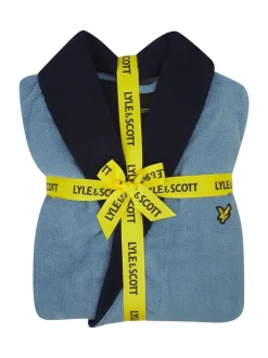 Kamerjassen En Badjassen*Lyle & Scott Blauw - Adrian badjas