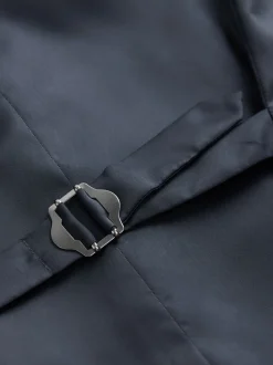 Vesten|Next - Merino Wool Blend Suit Waistcoat Blauw
