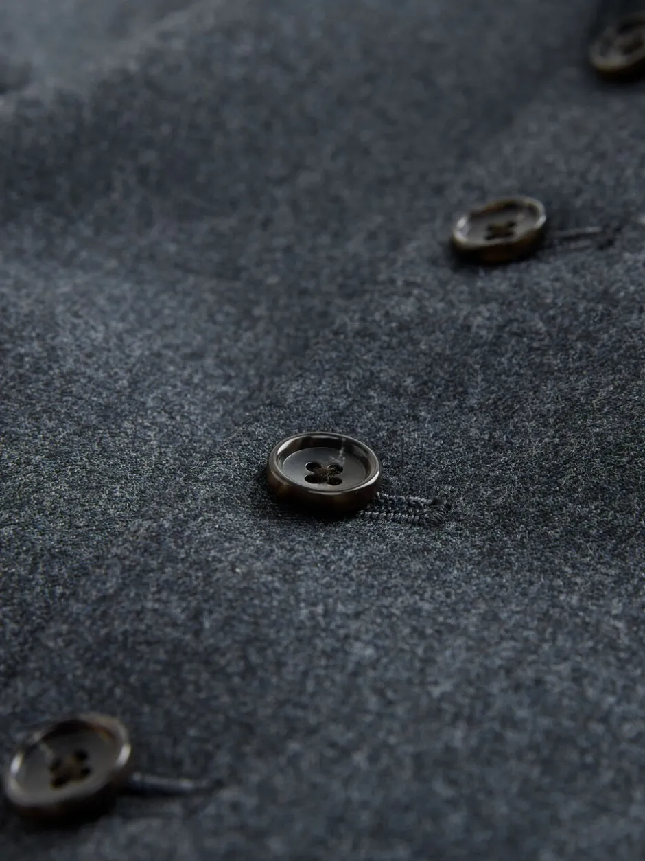 Vesten|Next - Merino Wool Blend Suit Waistcoat Blauw