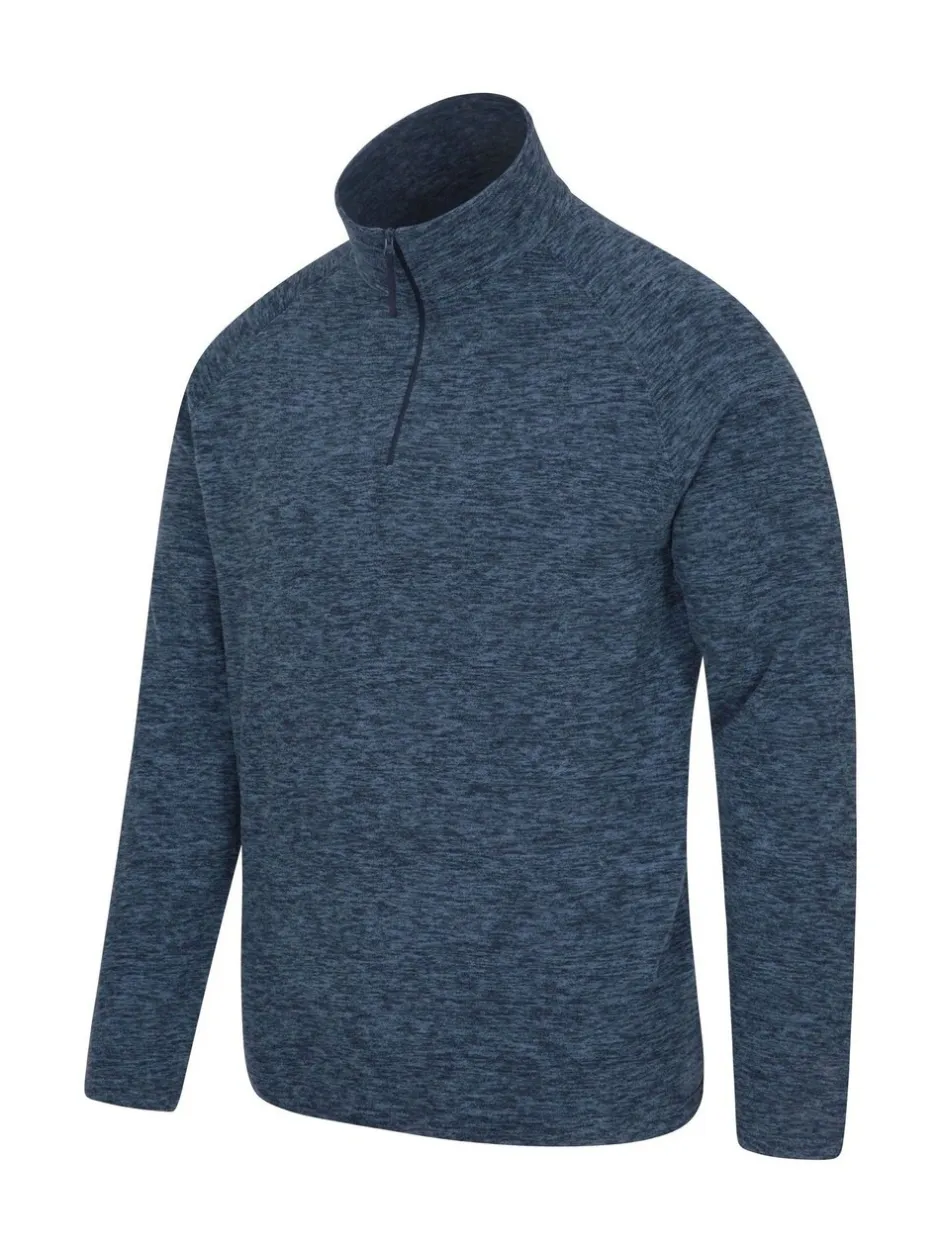 Jassen En Jacks|Sweaters En Hoody´S|Mountain Warehouse Blauw - microfleece snowdon voor heren