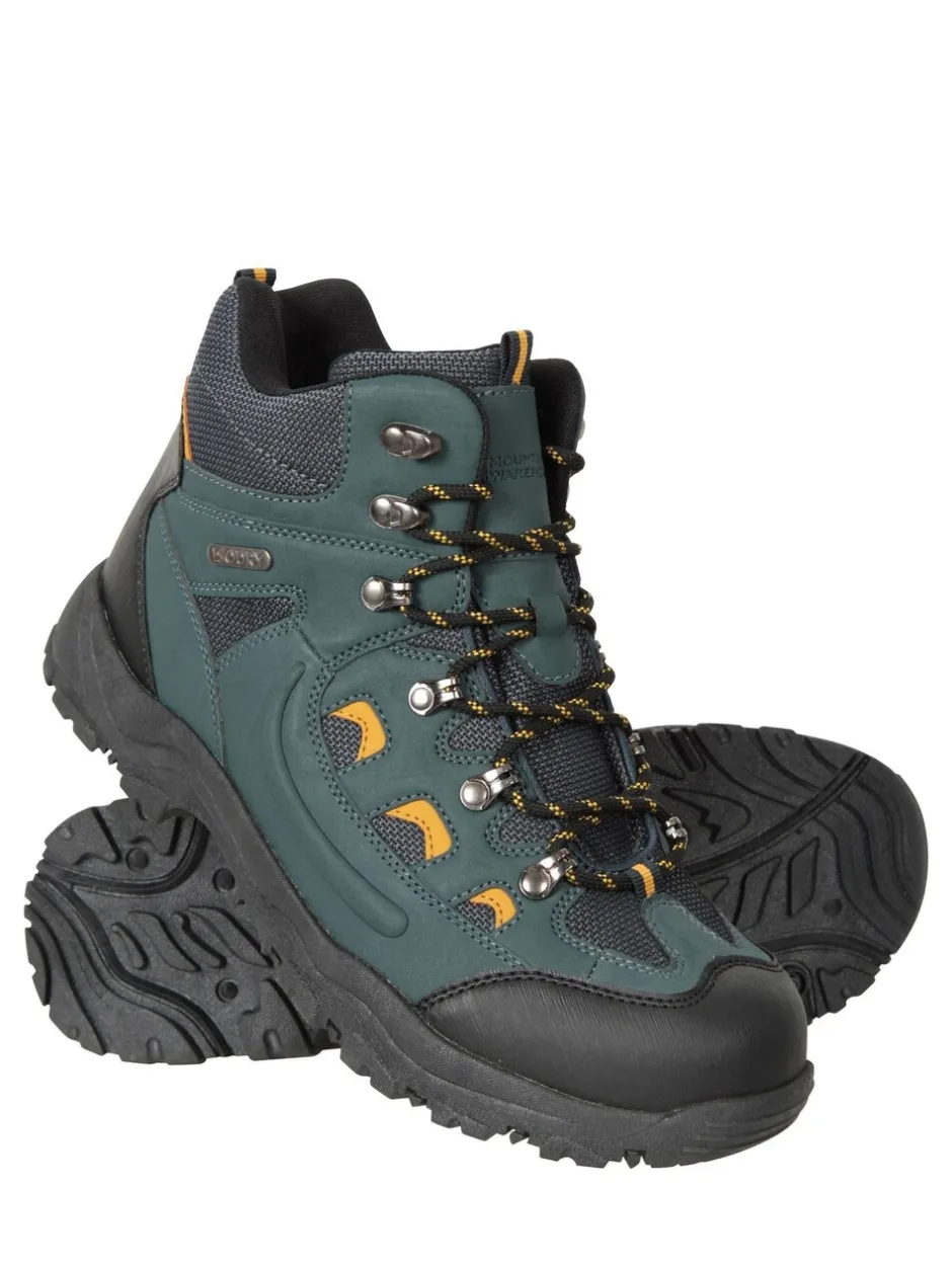 Boots|Mountain Warehouse Blauw - - Adventurer - Waterdichte wandelschoenen voor heren