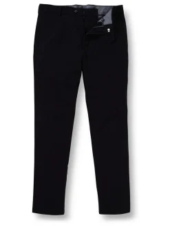 Formele Broek|Charles Tyrwhitt - Normale Pasvorm - - Ultieme strijkvrije Franse slim-fit chino Blauw