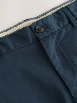 Broeken En Chino's*Next - Normale Pasvorm - Stretchy chino Blauw