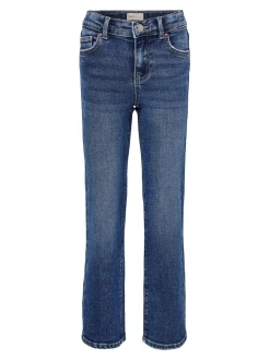 Jeans*ONLY KIDS - Only kinderjeans met wijde pijpen Blauw