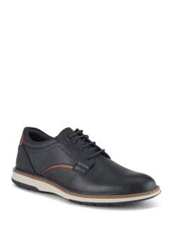Schoenen*Pavers - Wide Fit Lace-Up Casual Shoes Blauw
