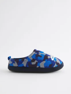 Pantoffels|Next Blauw - Playstation Slipper Mules